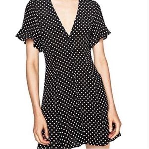 Zara Polka Dot Mini Dress
